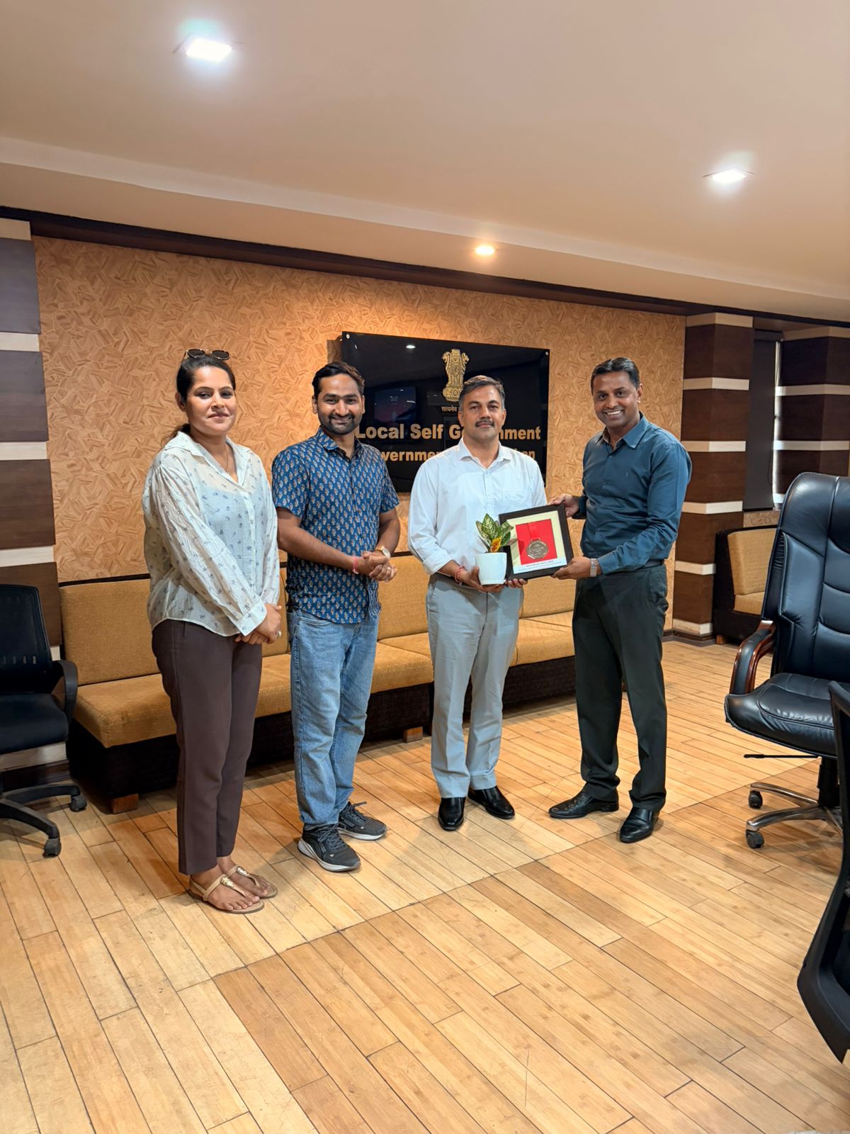 Appreciated by Ravi Jain IAS, Secretary, Local Self Government